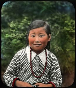 Image: Eskimo [Inuk] Girl of Nain, Miriam Flowers